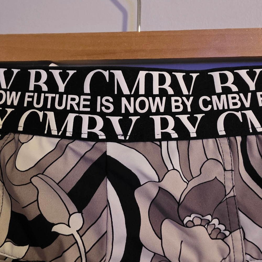 CAMBIO Jorden Abstract Floral Leggings High Rise Stretch Athleisure Pants Sz 34 - Picture 6 of 14